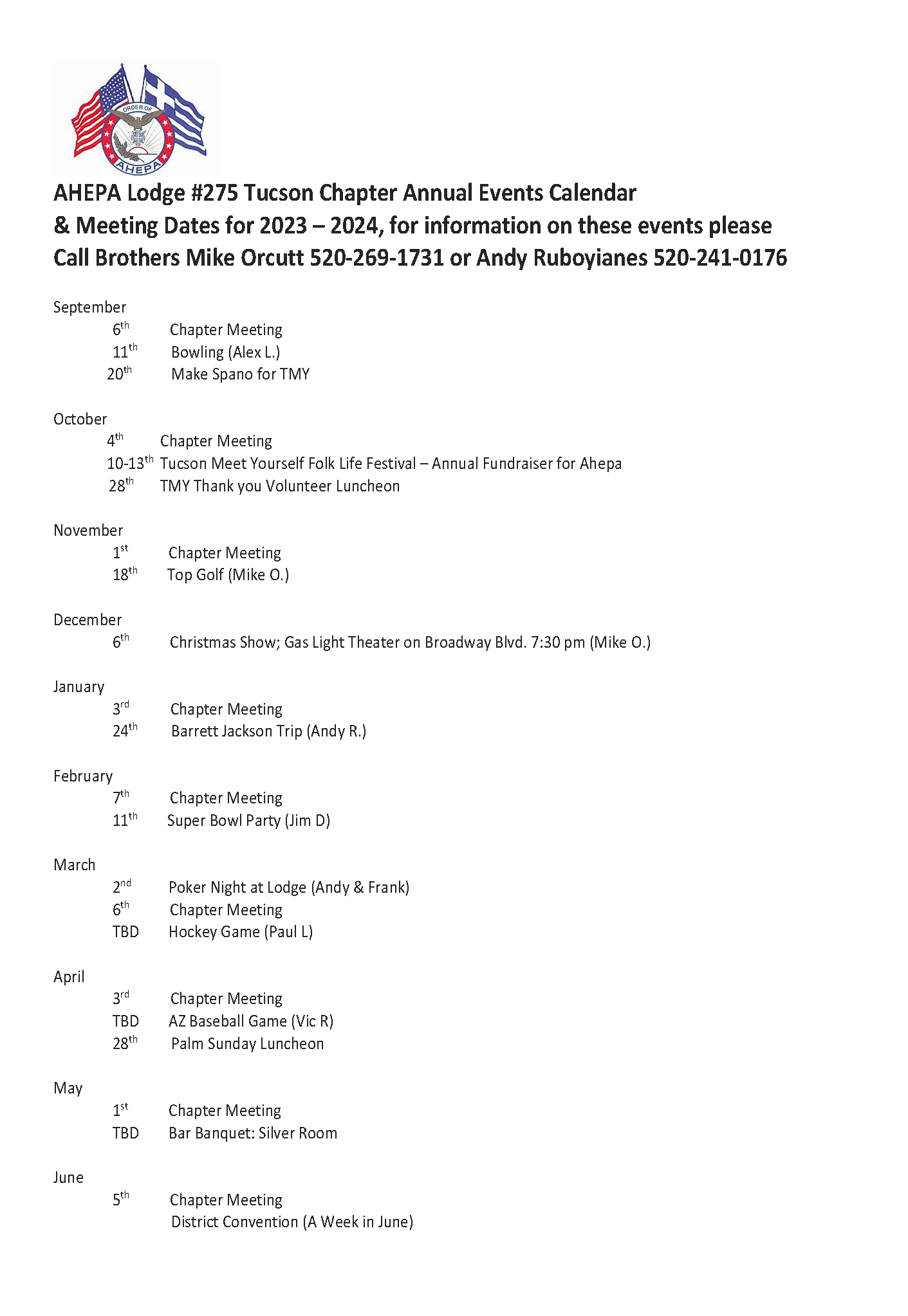 AHEPA Chapter 275